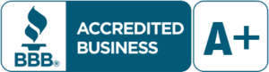 Better Business Bureau Badge with an A+ Rating for Robang Properties
